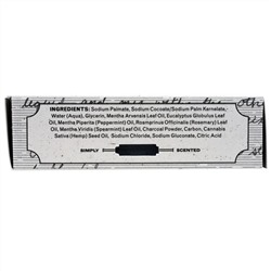 Grandpa's, Кусковое мыло для лица и для тела, антитоксичное, с древесным углем, 4,25 унции (120г)