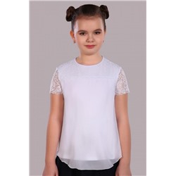Блузка для девочки Анжелика Арт. 13177 (Белый)