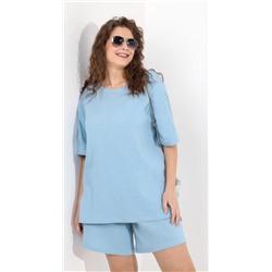 Блуза Виола-1 (Голубой)