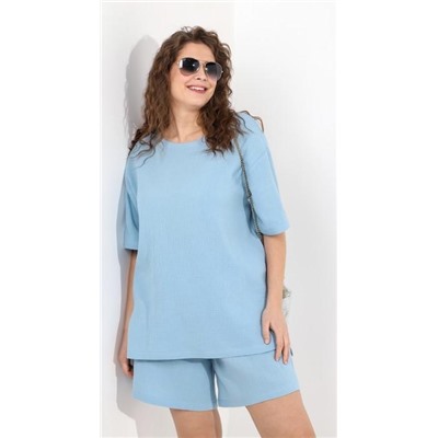 Блуза Виола-1 (Голубой)