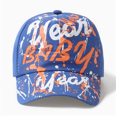 Кепка детская MINAKU Baby, размер 50-52, синяя