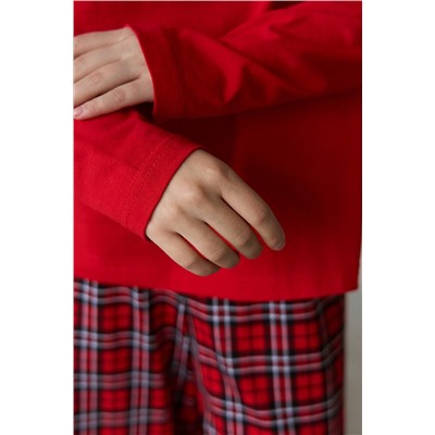 Пижама с брюками хлопковая НАТАЛИ, 1215935