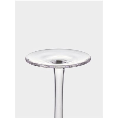 Набор бокалов для шампанского Just for you, 180 мл, 2 шт., 7×24 см, ребристые, стекло, прозрачный