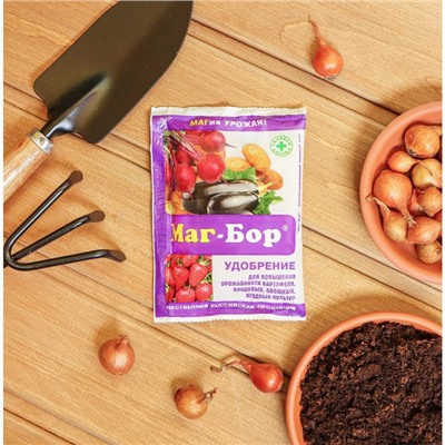 Удобрение «Магбор», для повышения урожайности, 100 г