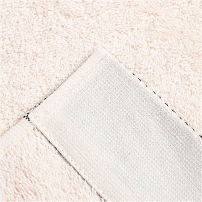 Полотенце махровое Love Life «Бриз» 30×50 см, чёрный