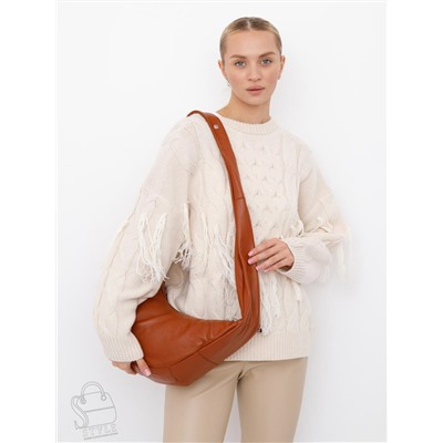 Сумка женская кожаная 9177SP e.brown Velina Fabbaino-Safenta в Новосибирске