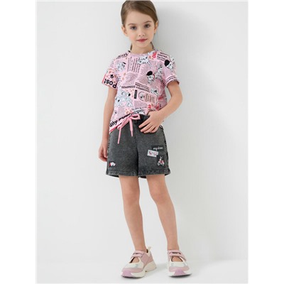 Шорты трикотажные для девочек