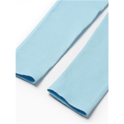 Легинсы спортивные женские MINAKU: SPORTLY, голубые, размер 42-44