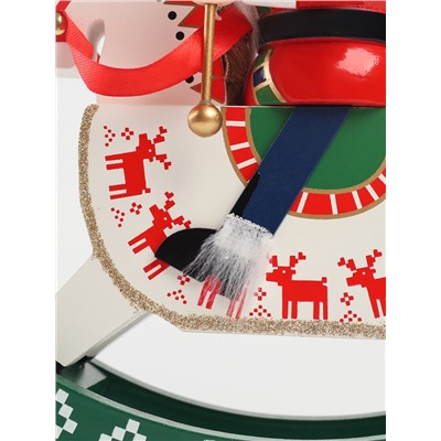 Фигурка из дерева «Щелкунчик на лошадке», 28 см