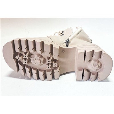 K148-2 молоч Ботинки зима женские (36-40)/8