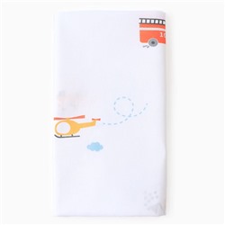 Пелёнка «Крошка Я. Машинки», 73×120 см, бязь 125 г/м², хлопок 100%