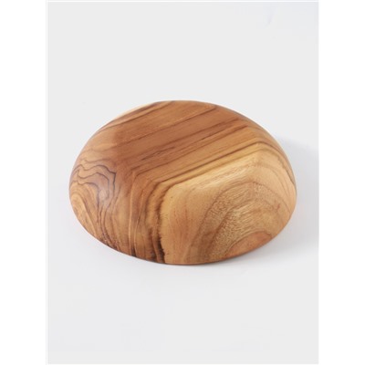 Миска, 18×18×5 см, тиковое дерево
