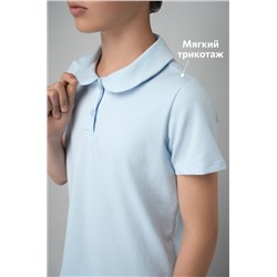 Блузка-поло с коротким рукавом для девочки Happyfox