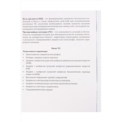 TM Profit Тетрадь КЛЕТКА 36л. ОБЖ «PANTONE» (36-9318) эконом, б/о НАТАЛИ, 1022721