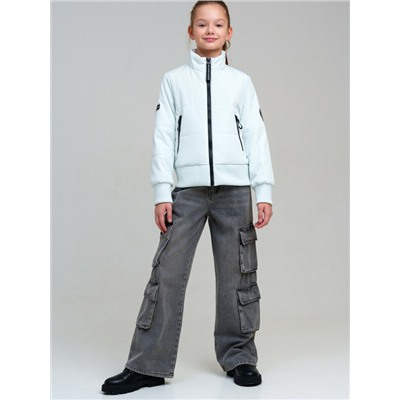 Куртка текстильная с полиуретановым покрытием для девочек