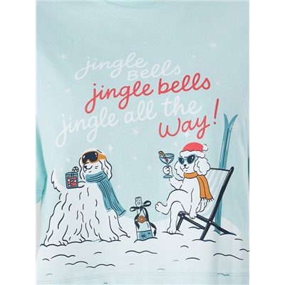 КОМПЛЕКТ ЖЕНСКИЙ (ФУТБОЛКА, БРИДЖИ) 592444