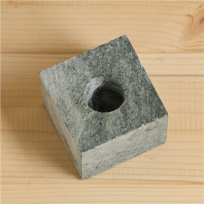 Испаритель для бани и сауны, талькохлорит, 6×6×6 см, 1 отверстие