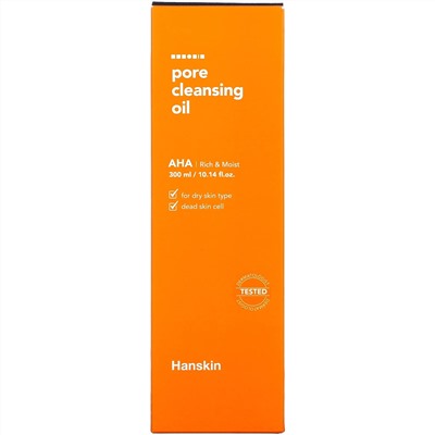 Hanskin, Pore Cleansing Oil, AHA, 10.14 fl oz (300 ml)