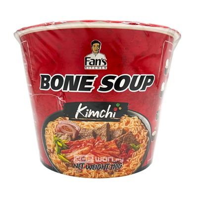Лапша б/п кимчи Bone Soup Fan’s Kitchen, Китай, 110 г Акция