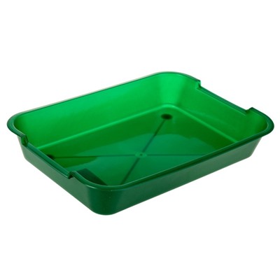 Туалет средний без сетки 36×26×6.5 см, зелёный