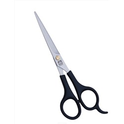 Dewal Парикмахерские ножницы прямые с усилителем / Easy Step 9605/6.5, черный 2243