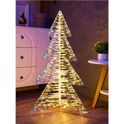 Фигура световая FROSTY «Елка», 64×64×100, 720 LED, 220V, свечение тёплое белое