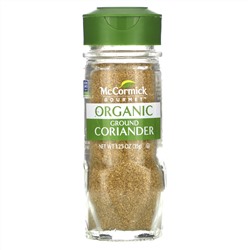 McCormick Gourmet, Organic, Ground Coriander, 1.25 oz (35 g)