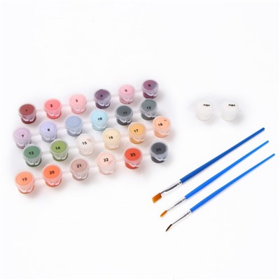 Картина по номерам на холсте с подрамником «Закат на море», 40×50 см