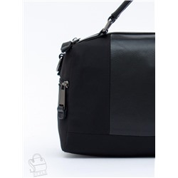 Сумка женская кожаная 878-15JAQ black  Polina&Eiterou