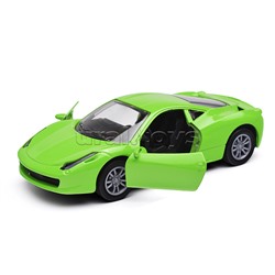 Зеленая инерционная машинка Универсал die-cast,1:32, открывающиеся двери