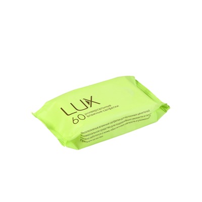 Салфетки влажные универсальные LUX №60*3 SET, NEW