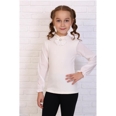 Джемпер Сентябрина длинный рукав детский (Экрю)