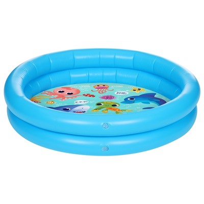 Бассейн надувной «На волне: Морские малыши», 62×14 см