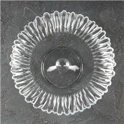 Блюдо на ножке стеклянное Aurora, d=20.5 см