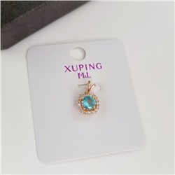 Кулон коллекция "Xuping ML" покрытие позолота, вставка: фианиты,037, арт.001.960