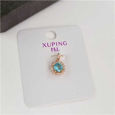 Кулон коллекция "Xuping ML" покрытие позолота, вставка: фианиты,037, арт.001.960