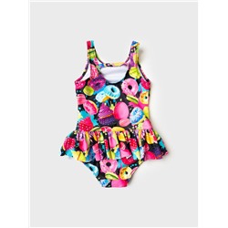 Купальник трикотажный для девочек