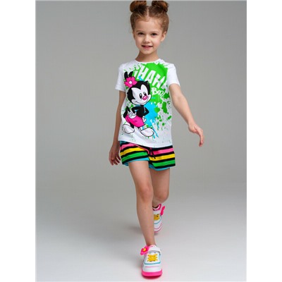 Фуфайка трикотажная для девочек (футболка)