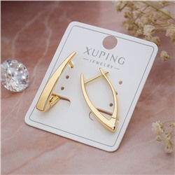 Серьги коллекция "Xuping" покрытие позолота, арт.004.024
