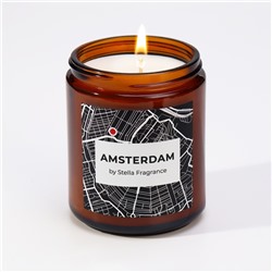 Ароматическая свеча в банке Amsterdam, сосна, эвкалипт, 250 г
