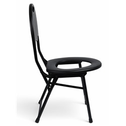 Стул - туалет туристический Maclay складной, со спинкой, 38×32×77 см, до 75 кг