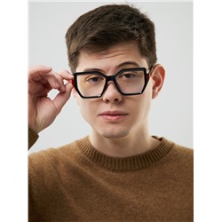 Очки для компьютера, имиджевые, ширина 14.3 см, дужка 14.5 см, линза 6.4×5.1 см