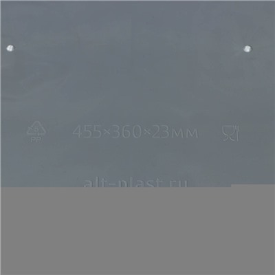 Поднос с вкладышем для сушки посуды Альт-Пласт «Колос», пластик, 45.5×36 см, МИКС