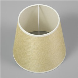 Абажур E27, песочный, 20×20×18 см
