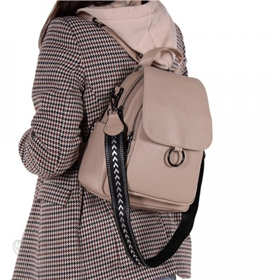 Рюкзак женский кожаный 6-719NN pink Natale Navetta