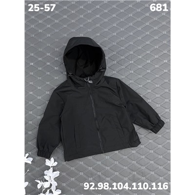 Ветровка 681 чёрный