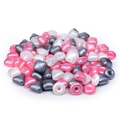 Набор шариков "Плюшки" 50шт нюд