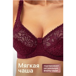 Бюстгальтер 71211 кружевной мягкая чаша OIRO НАТАЛИ, 1128705