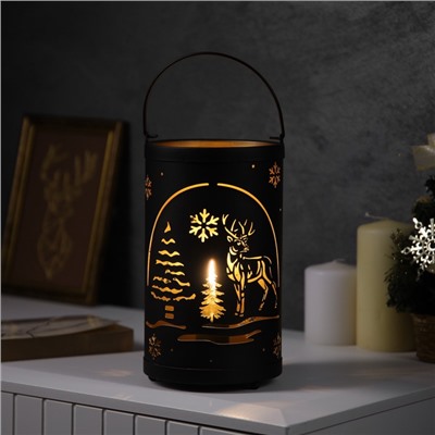 Фигура световая «Лесная поляна», 12.3×21 см, 1 LED. батарейки АААх3 (не в компл.), свечение тёплое белое