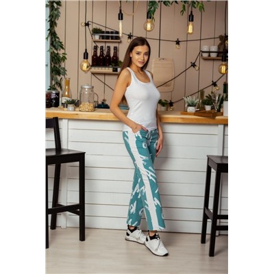 Брюки 8239 (Зеленый)